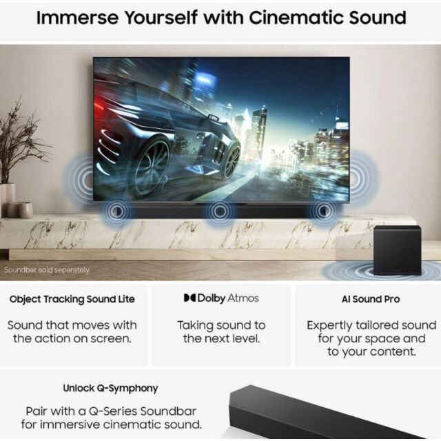 Samsung QE75QN80HAUXXU 75inch 4K Neo Qled Vision Ai Smart TV