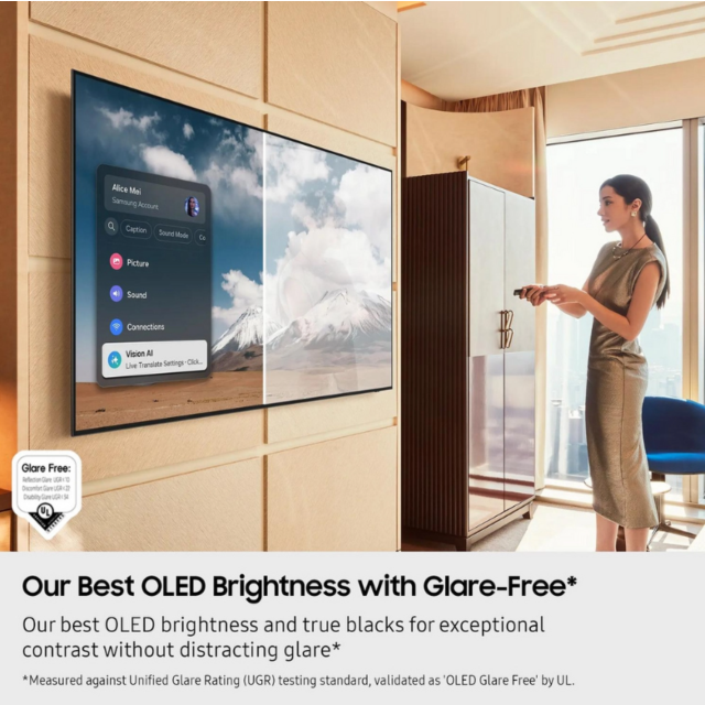 Samsung QE83S95FAEXXU 83inch 4K OLED Smart AI TV