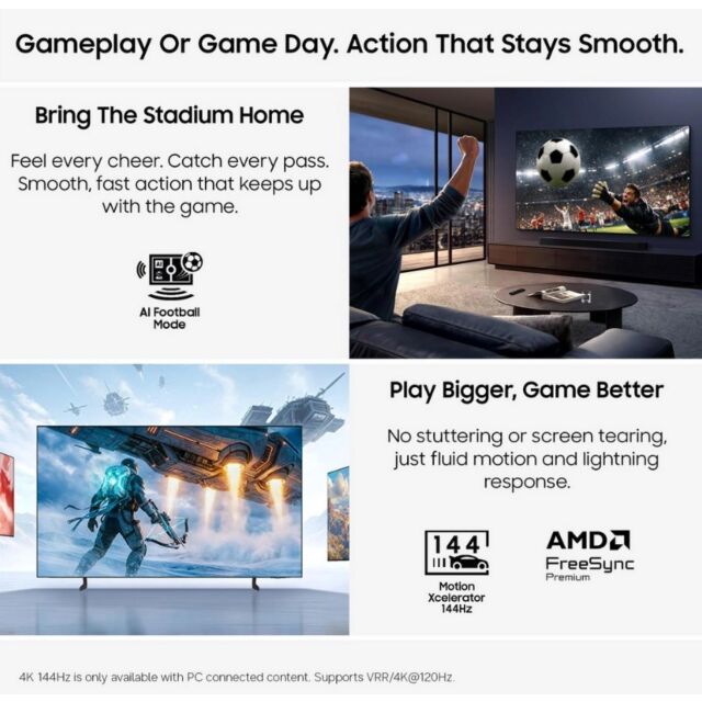 Samsung QE85QN80HAUXXU 85inch 4K Neo Qled Vision Ai Smart TV