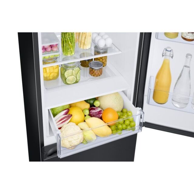 Samsung RB34C600EBN/EU 185cm Tall Combi Black without Water