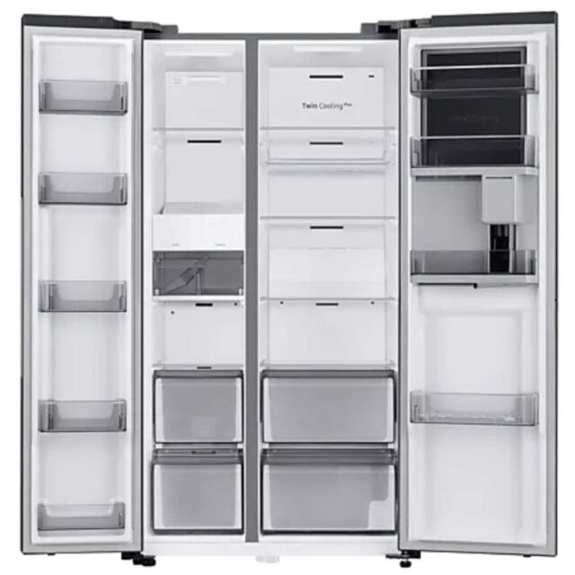 Samsung RH69DG893EB1EU American Style Fridge Freezer With Beverage Centre - Black