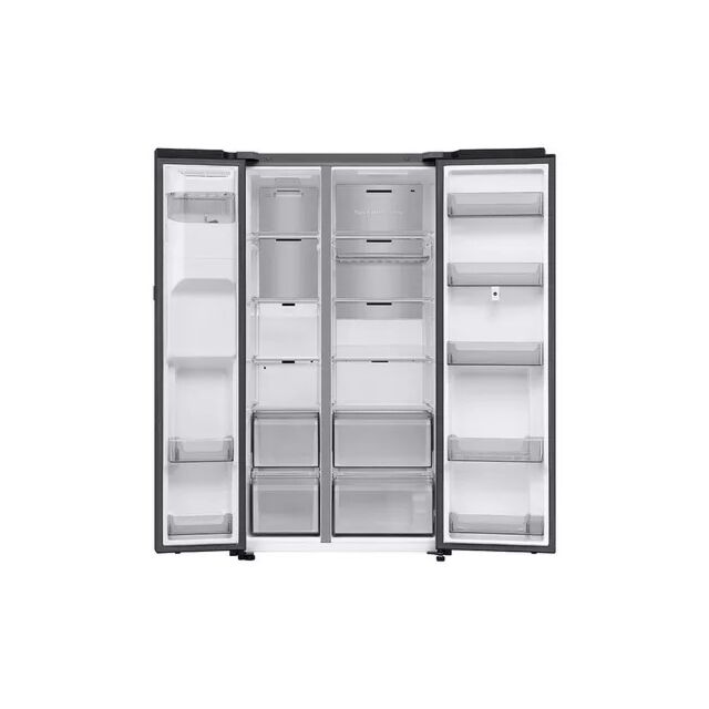 Samsung RS90F66BEFEU 91.2cm 60/40 American Fridge Freezer - Black