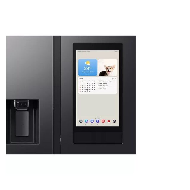 Samsung RS90F66BEFEU 91.2cm 60/40 American Fridge Freezer - Black