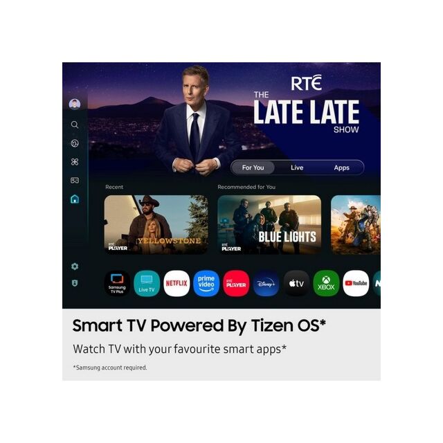 Samsung UE43U8020FKXXU 43inch 4K Crystal UHD Smart TV