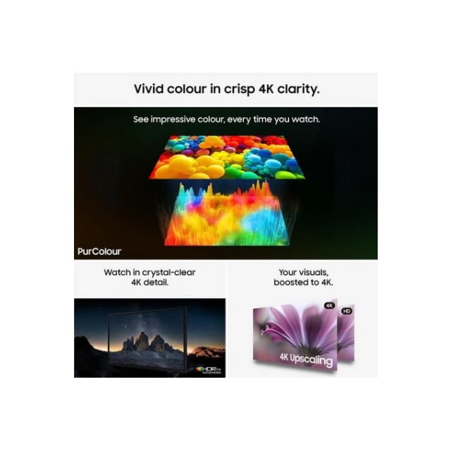 Samsung UE43U8020HKXXU 43inch 4K Crystal UHD Vision AI Smart TV