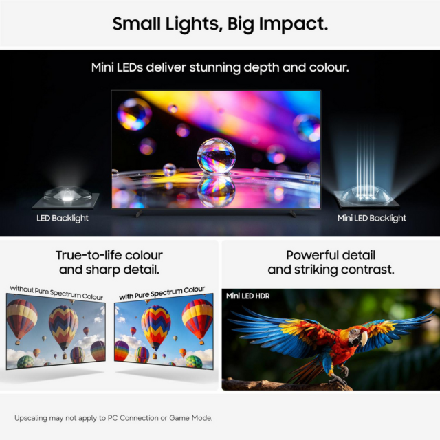 Samsung UE50M70HAKXXU 50inch 4K Mini LED Smart TV