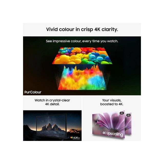 Samsung UE75U8020HKXXU 75inch 4K Crystal UHD Vision AI Smart TV