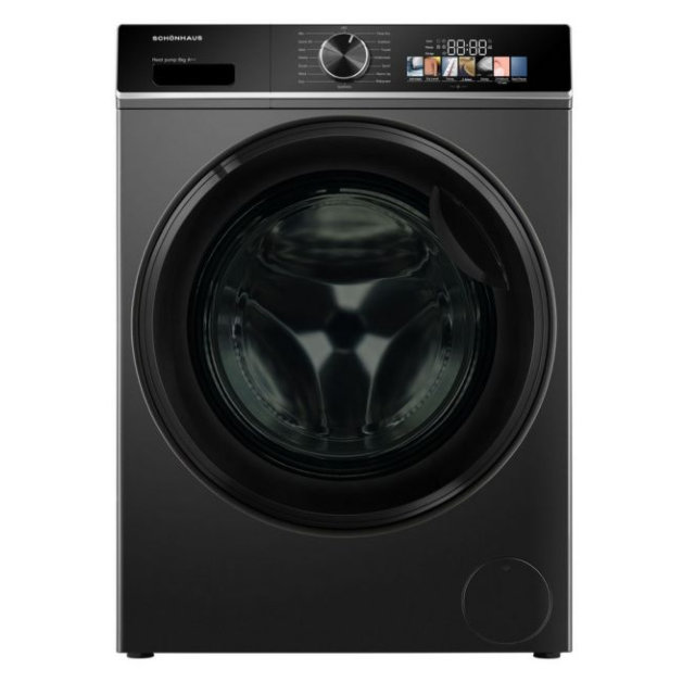 Schonhaus TDSHF018A3G 8Kg Heatpump Tumble Dryer - Graphite