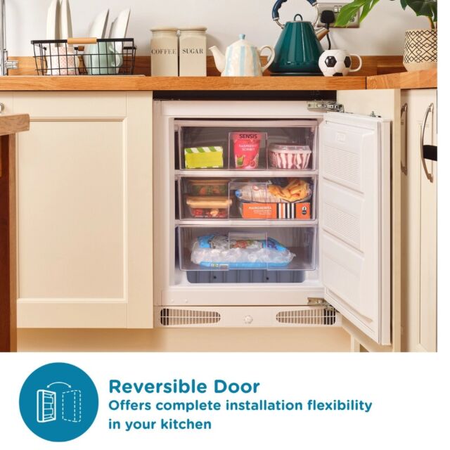 Sensis RFUCBI01L54EW 59.5cm Built-In Larder Fridge - White