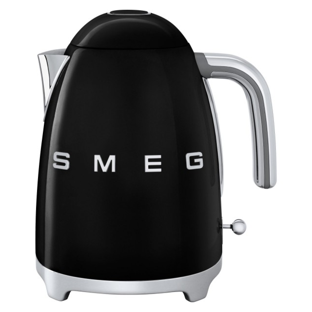 Smeg KLF03BLUK Black 50s Style Kettle
