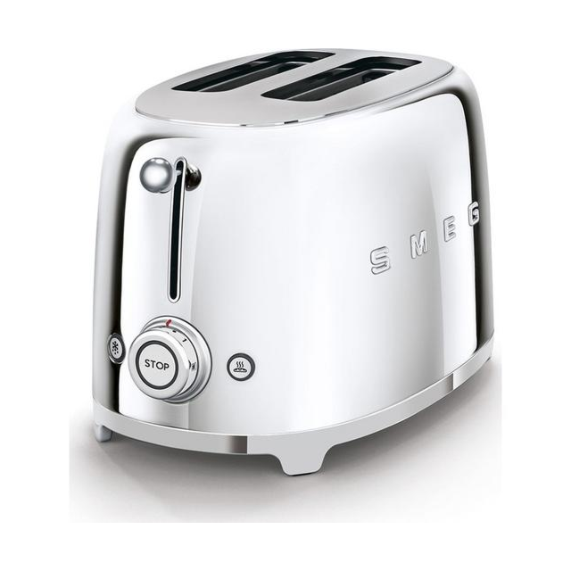 Smeg TSF01SSUK Smeg TSF01SSUK (Chrome) Retro 2-Slice Toaster