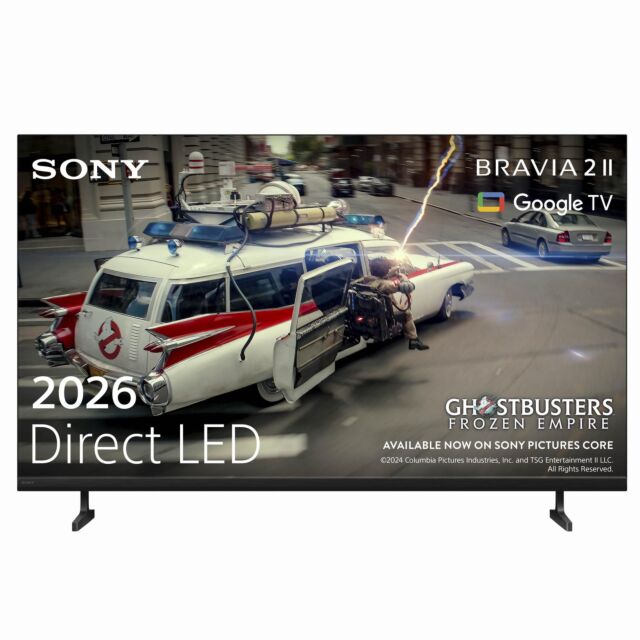 Sony K75S25M2PB.UKA 75inch 4K BRAVIA 2 II Direct LED Google TV