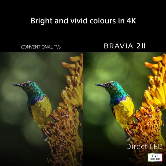 Sony K75S25M2PB.UKA 75inch 4K BRAVIA 2 II Direct LED Google TV
