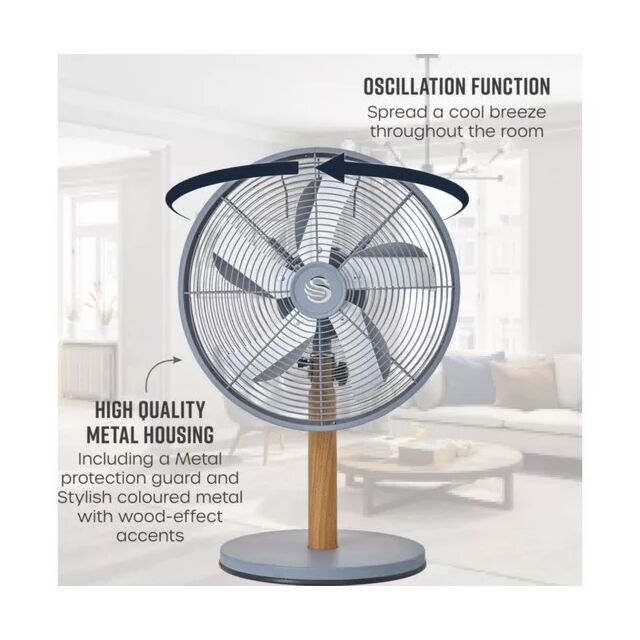 Swan SFA16920 Swan Nordic 12 Inch Desk Fan | Cooling