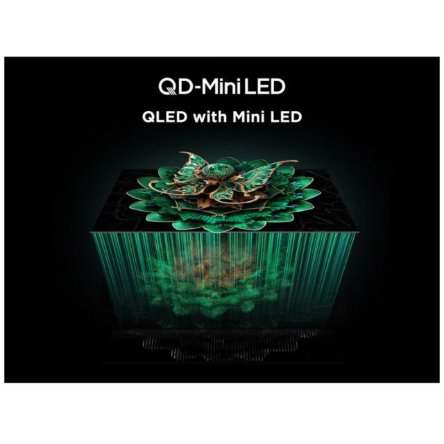 TCL 115C7K-UK 115inch 4K Qd-Mini Led Uhd Smart Google TV