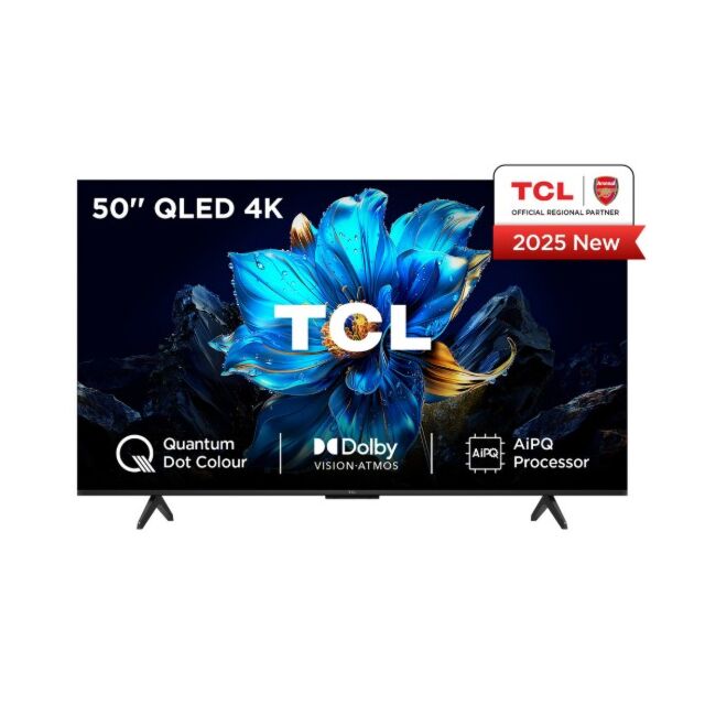 TCL 50P7K-UK 50inch 4K QLED Direct LED HDR Google TV