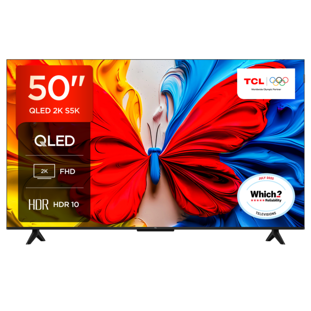 TCL 50V5C-UK 50inch QLED FHD HDR Android TV