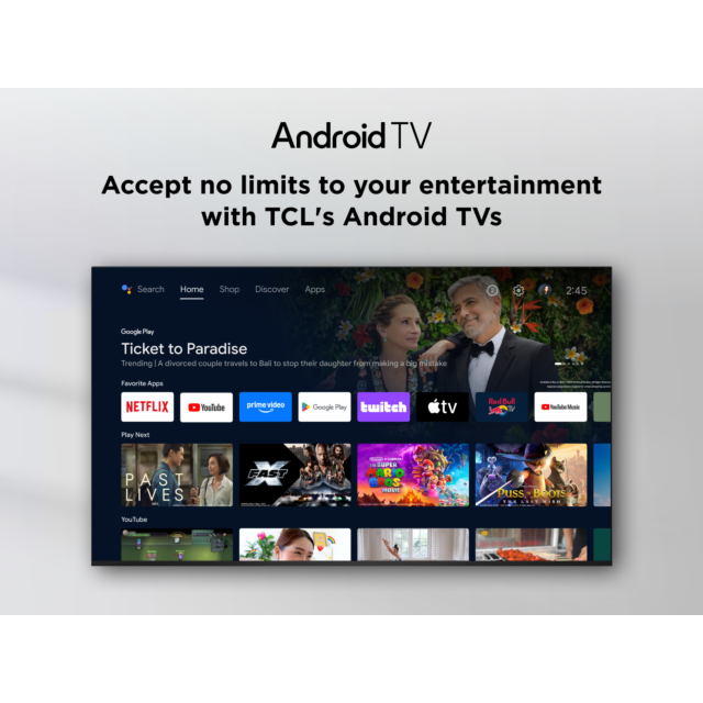 TCL 50V5C-UK 50inch QLED FHD HDR Android TV