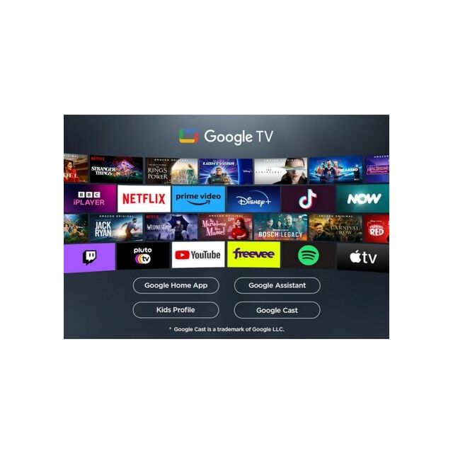 TCL 50V6C-UK 50inch 4K Direct LED HDR Google TV