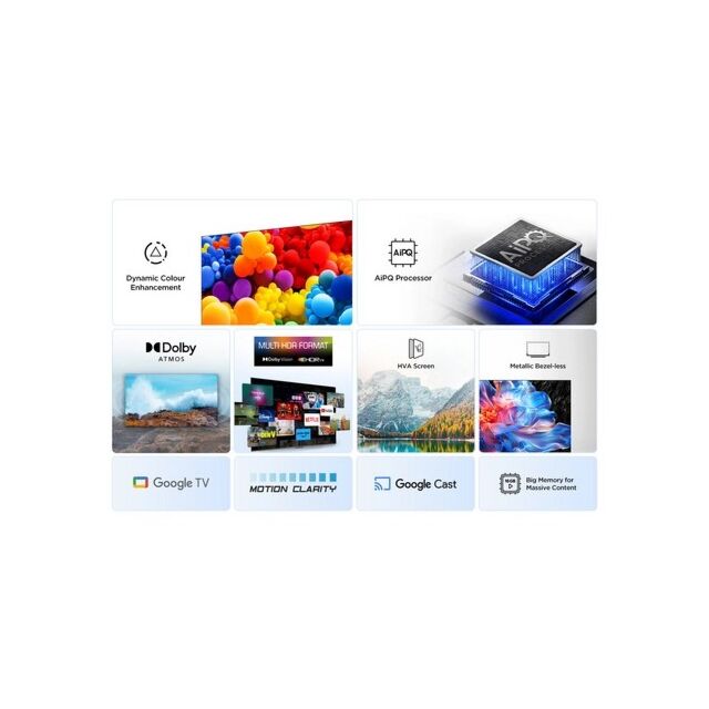 TCL 55V6C-UK 55inch 4K Direct LED HDR Google TV