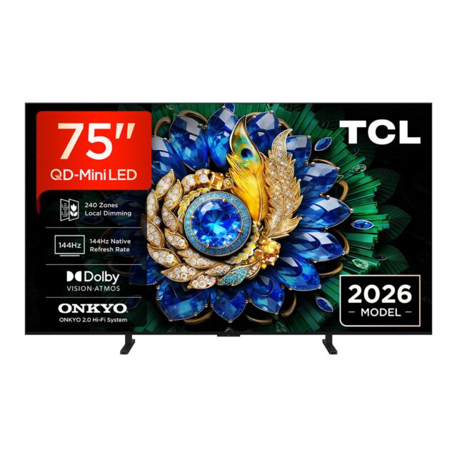 TCL 75A400M-UK 75inch QD-MINI LED TV