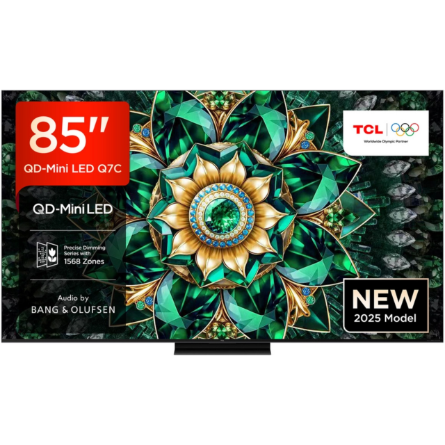 TCL 85Q7C-UK 85inch 4K QD-Mini LED UHD Smart Google TV