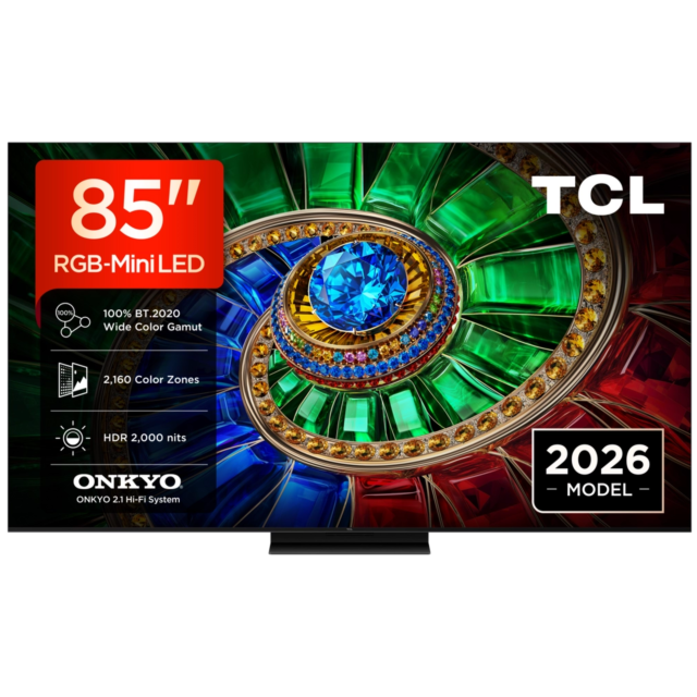 TCL 85RM7L-UK 85inch 4K Ultra HD Rgb Mini Led Google TV