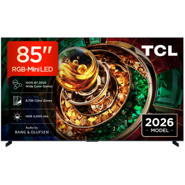 TCL 85RM9L-UK 85inch 4K Ultra HD RGB MINI LED Google TV