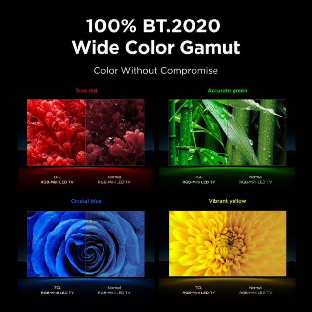 TCL 85RM9L-UK 85inch 4K Ultra HD RGB MINI LED Google TV