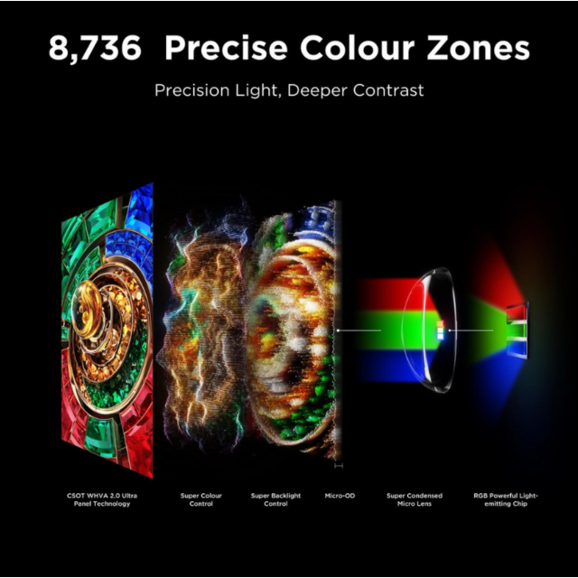 TCL 85RM9L-UK 85inch 4K Ultra HD RGB MINI LED Google TV