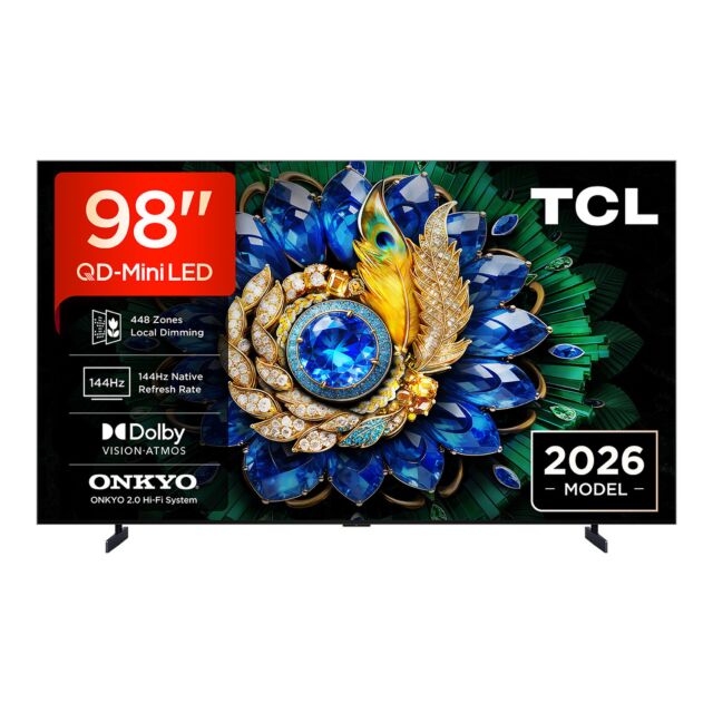 TCL 98A400M-UK 98inch QD-MINI LED TV
