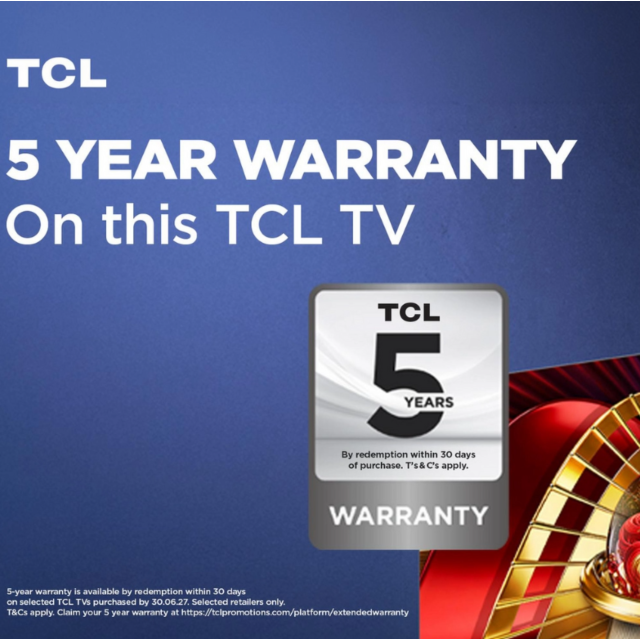 TCL 98C8L-UK 98inch 4K Ultra HD QD-Mini LED Google TV