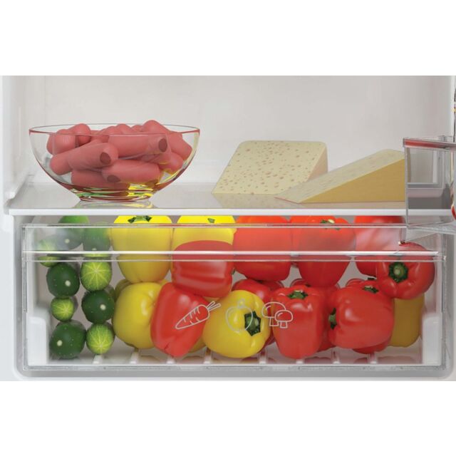 Zenith ZICSD473 54cm 70/30 Manual Integrated Fridge Freezer