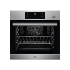 Aeg BES355010M Steambake Multifunction Built In Single Oven