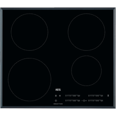 Aeg IKB64401FB 
60cm Induction Hob, 4 Cooking Sections, Hob2Hood, DirekTouch Controls, Frameless (Sl