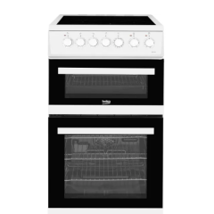 Beko Ireland EDVC503W 50Cm Double Oven Electric Cooker