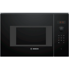 Bosch BFL523MB0B Red display, up to 800W, 20L, 5 power levels, 7 auto programmes, electronic control