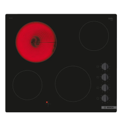 Bosch PKE611CA3E 59.2cm Ceramic Hob - Black