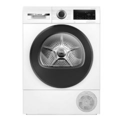 Bosch Series 6 9kg Heat Pump Tumble Dryer - White