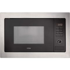 Cda VM131SS Built-in microwave oven, LED timer and clock white display , 900W, stainless steel frame