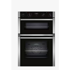 Neff U1ACE2AN3B 59.4cm Built In Electric Double Oven - Stainless Steel