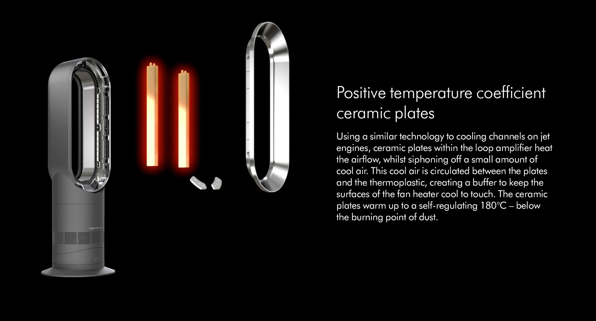 Positive temperature coefficient ceramic plates