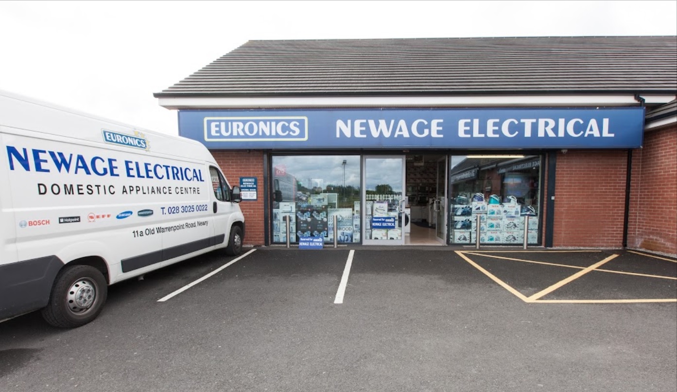 Newage Electrical Shop Front.